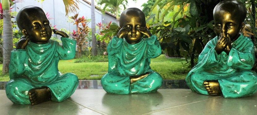 The Three Wise&nbsp;Monkeys.